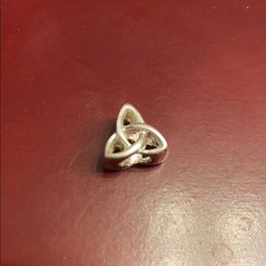 Celtic knot bracelet charm